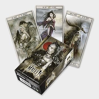 Amazon.com: Fournier Malefic Time Luis Royo Tarot Cards 12cm